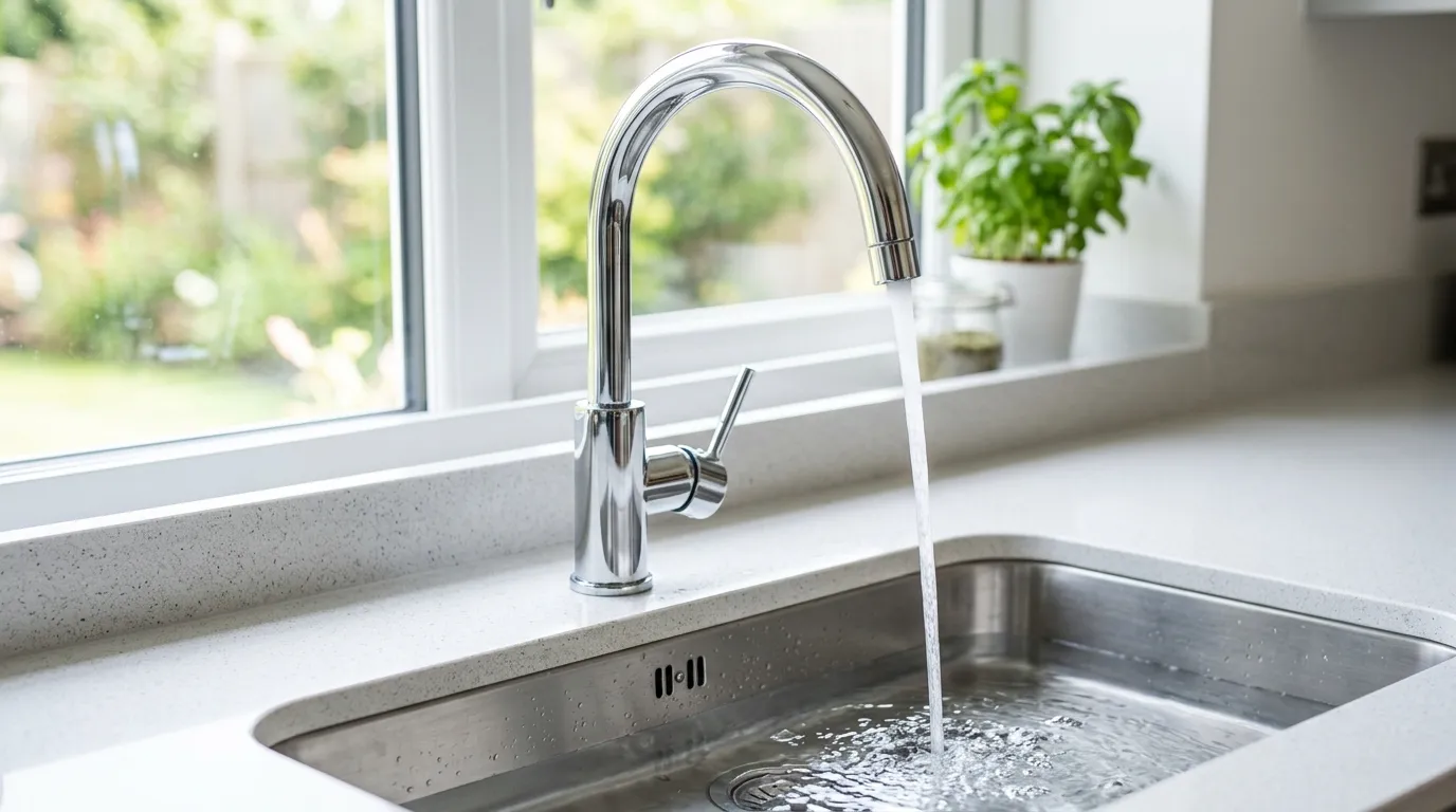 Local Plumbing Master Pros same day plumber fixing a faucet in Hull, GA